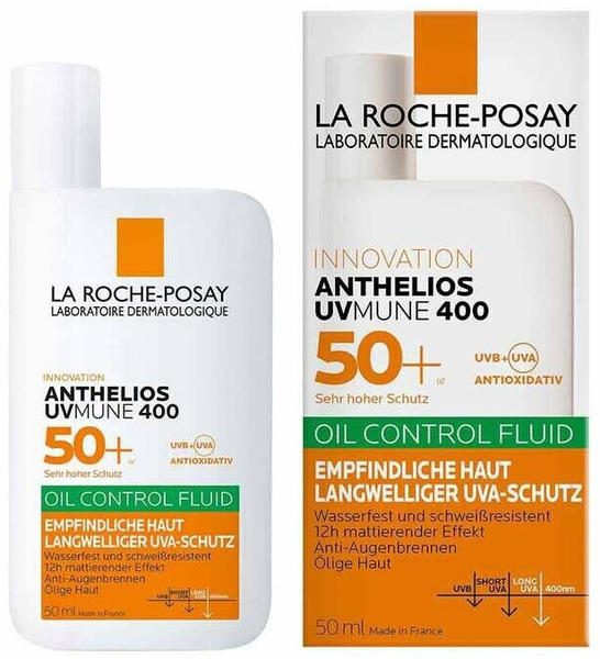 La Roche Posay Anthelios UVMune 400 Oil Control Fluid Sensitive Skin SPF50+ (50ml)