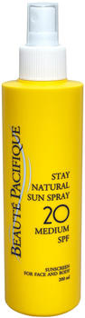 Beaut&eacute; Pacifique Stay Natural Sun Spray SPF 20 (200 ml)