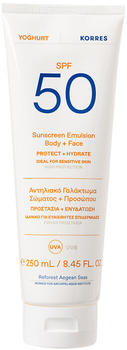Korres Yoghurt Sunscreen Emulsion Body + Face SPF50 (250ml)