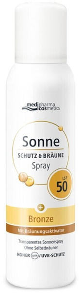 Medipharma Sonne Schutz & Bräune Spray Bronze LSF 50 (150ml)