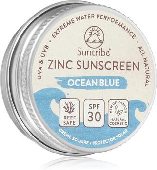 Suntribe Mini Zinc Sunscreen SPF 30 Ocean Blue (10 g)
