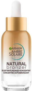 Garnier Ambre Solaire Natural Bronzer Self Tanning Concentrate (30ml)