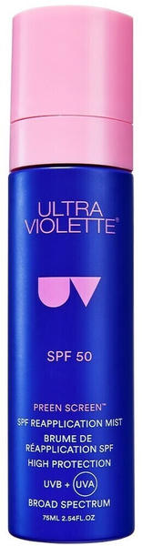 Ultra Violette Preen Screen SPF 50 Reapplication Mist (75ml)
