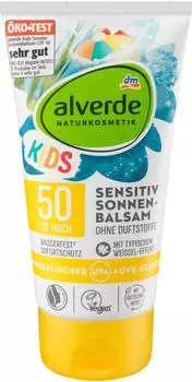 Alverde Sonnenmilch Kids sensitiv LSF 50 (150 ml)