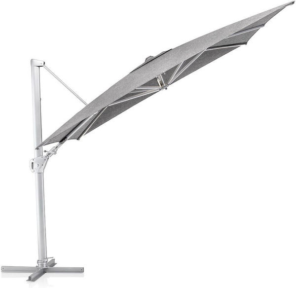 Kettler Easy Swing LED 300x300cm silber/ charcoal (0106060-9400)