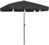 vidaXL Strandschirm 200x125 cm schwarz