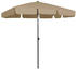 vidaXL Strandschirm 200x125 cm taupe