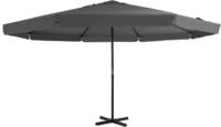 Sonnenschirm Mit Aluminium-mast 500 Cm Anthrazit - Vidaxl