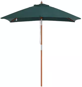 Outsunny Knickbarer Gartenschirm 200x150x230cm Grün
