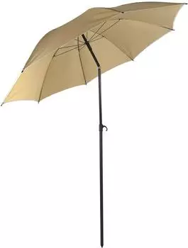 VCM Strand-Sonnenschirm &Oslash;2m Taupe