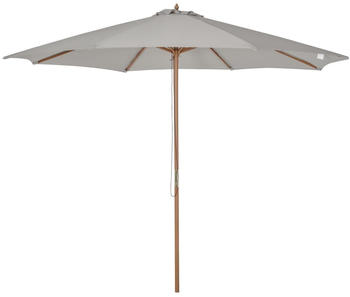 Outsunny Holzschirm 300x300x250cm grau