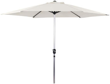 Habitat et Jardin Round sunshade "Sol" 300 cm Ecru