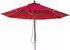 MCW Gastronomie Holz-Sonnenschirm C57 Rund Ø4m Bordeaux
