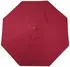 MCW Gastronomie Holz-Sonnenschirm C57 Rund Ø4m Bordeaux