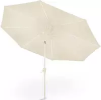 blumfeldt Sonnenschirm f&uuml;r Balkon & Garten, Sonnenschirm mit LED-Beleuchtung,
