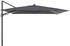 Doppler MyZone Pendelschirm AX mit LED 300x220 cm Stahl/Aluminium anthrazit