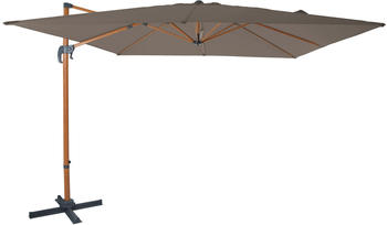 AXI Nima 300 x 300 cm holz/taupe