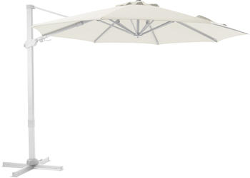 AXI Cyrus Ø 300 cm weiß/beige