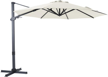 AXI Cyrus Ø 300 cm anthrazit/beige