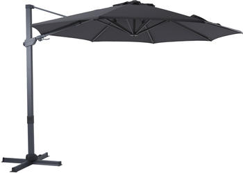 AXI Cyrus Ø 300 cm anthrazit/grau