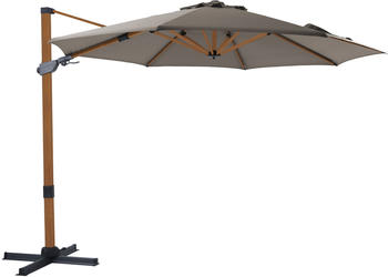 AXI Cyrus Ø 300 cm holz/taupe