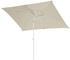 Svita Sonnenschirm 3x2 m mit Sonnenschutz rechteckig matt beige/weiß (92444)