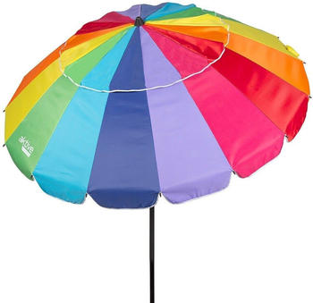 Aktive Sonnenschirm &Oslash; 240 cm mit UV Schutz 50 mehrfarbig (62280)