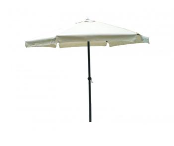 Linder Exclusiv XL Alu Kurbelschirm 3 m beige (MC2003)