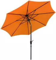 Schneider Marktschirm 'Harlem' drehbar/knickbar &Oslash; 270 cm Orange