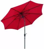 Schneider Marktschirm 'Harlem' drehbar/knickbar &Oslash; 270 cm Rot