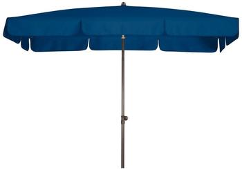 Doppler Sunline-Waterproof III 185 x 120 cm mit Volant blau