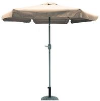 Merxx Schirm, &Oslash; 270 cm, 38 mm Rohr, beige