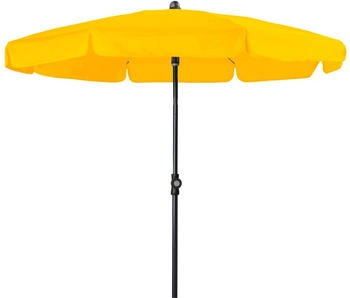 Doppler Balkonschirm Sunline Neo Ø 150 cm mit Push-Up Mechanik Gelb