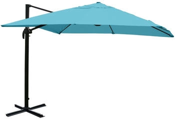 MCW Ampelschirm A96 3x3m Alu/Stahl ohne Ständer Türkis MCW Ampelschirm A96 3x3m Alu/Stahl ohne Ständer Türkis