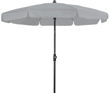 Doppler Balkonschirm Sun Line Neo Ø 150 cm Hellgrau mit Handöffner