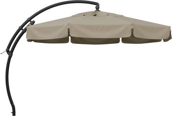 Sun Garden Ampelschirm Easy Sun &Oslash; 350 cm Beige-Melliert