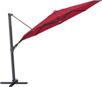 Kettler Easy Swing Ampelschirm Ø350cm Rot (0106055-7500)