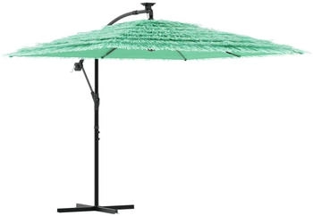 vidaXL Sonnenschirm mit Stahlmast Grün 246x246x230 cm (4005076)