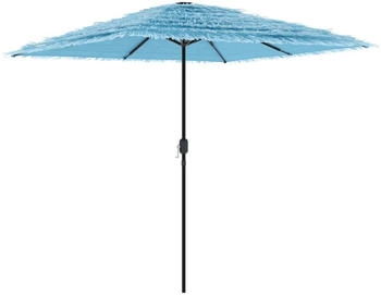 vidaXL Sonnenschirm mit Stahlmast Blau 248x248x248 cm (4005090)