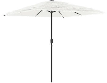 vidaXL Sonnenschirm mit Stahlmast Weiß 248x248x248 cm (4005092)
