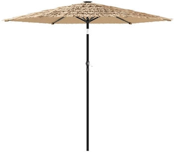 vidaXL Sonnenschirm mit Stahlmast Braun 268x268x226 cm (4005101)