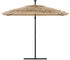 vidaXL Sonnenschirm mit Stahlmast Braun 269x269x235 cm (4005078)