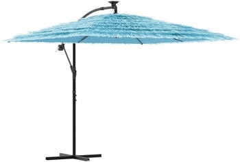 vidaXL Sonnenschirm mit Stahlmast Blau 269x269x235 cm (4005079)