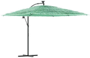vidaXL Sonnenschirm mit Stahlmast Grün 290x290x238 cm (4005084)