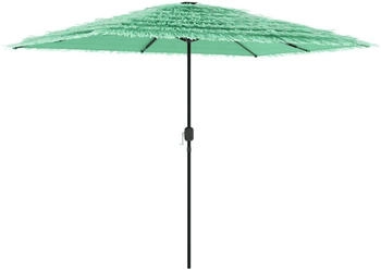 vidaXL Sonnenschirm mit Stahlmast Grün 300x200x250 cm (4005095)