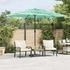 vidaXL Sonnenschirm mit Stahlmast Grün 300x200x250 cm (4005095)