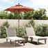 vidaXL Sonnenschirm mit Holzmast Terrakotta 196x231 cm (363164)