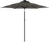vidaXL Sonnenschirm mit Stahlmast 225x225x212 cm