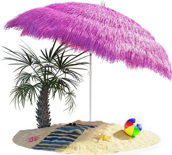Kingsleeve Sonnenschirm Hawaii Ø160cm neigbar Ø 160 cm pink (109526)