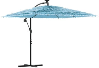 vidaXL Sonnenschirm mit Stahlmast Blau 246x246x230 cm (4005075)